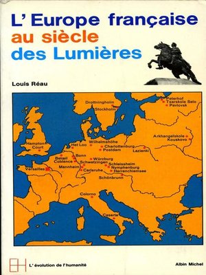 cover image of L'Europe française au siècle des Lumières